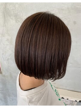 セットアップ 倉敷中庄店(SET-UP) グレージュボブ暗めカラー