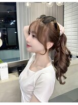 リリー(Lilley)&nbsp;天神/ナチュラル縮毛矯正/韓国ヘア/ヨシンモリ/レイヤーカット