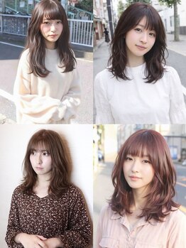 エルメ バイ アンフィー(Elme by anphi)の写真/伸ばしかけのヘアでも変化をつける☆程よい抜け感×柔らかい印象の褒められStyleに♪