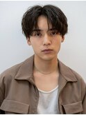 ニュアンスパーマ/波巻きツイストスパイラル[新宿/メンズ/men's]