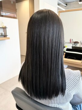 クラップス オル 金沢八景(CLAPS Ore) 追浜顔周りレイヤーカット顔周りカットブリーチなしダブルカラー