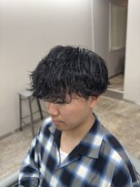 レーヴバイリコ 三軒茶屋(Reve by liko)&nbsp;波巻きシャドウパーマ/レイヤーマッシュ/シャドウパーマ