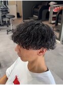 伏見駅/伏見/メンズ/メンズパーマ/men'sパーマ/フェザーパーマ