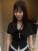 エン(en.) ダークカーキー×レイヤーカット