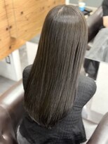 ロックス バイ マグ 松本(rocks BY MAG)&nbsp;10代20代イエベブリーチ無しワンカラー透明感オリーブグレージュ