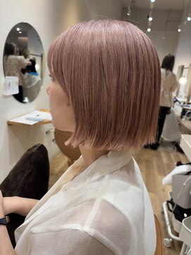 ヘアポケット スタイル店(HAIR POCKET) ぱっつんミニボブ