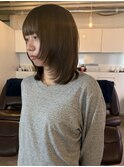 ハッシュカット/ミディアムレイヤー