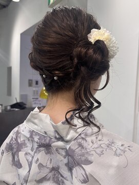 カシェル トウキョウ(Cashel Tokyo) 【渋谷駅/早朝対応可能】浴衣ヘアセット　サイドシニヨン