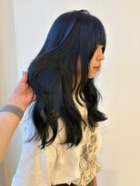 サラビューティーサイト 九大学研都市店(SARA Beauty Sight)&nbsp;デザインカラー/ナチュラルブルー/レイヤースタイル
