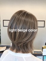 ヘアーリゾートサロン リチェット(Hair Resort Salon Ricetto)&nbsp;light beige color