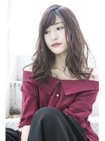 ミエル ヘア 新宿(miel hair)&nbsp;外国人風 / アースカラー × フリンジバング