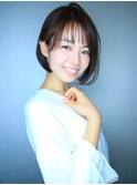 【morio池袋】 2018年夏人気透け感ショートボブ