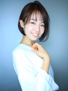 ラウンジ モリオ イケブクロ(Lounge MORIO Ikebukuro) 【morio池袋】 2018年夏人気透け感ショートボブ