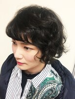 サロンドユー ベルポート本店(SALON DE U)&nbsp;大人ショートパーマスタイル