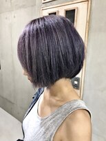 モノ アンド イニ(Mono & inni)&nbsp;【奈良/inni hair】ディープラベンダー ショート