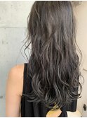 Chlom☆美髪イルミナナチュラルネイビーグレージュ 立川