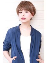 オーシャン(Ocean)&nbsp;OCEAN Hair&Life藤原純]マニッシュショート×アッシュベージュ☆