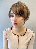 本八幡×ハイトーン×ケアカラーア×ブリーチ×丸みショート