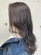 ヘアーアンドビューティーザ エフ(Hair Beauty the F) アッシュグレージュ＿透明感カラー＿透け感＿０１