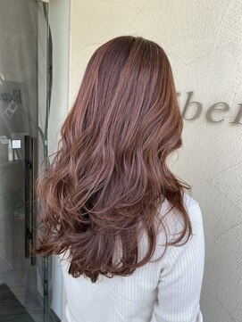 リベラル(liberal) 諏訪葵/韓国風ヨシンモリ巻き/暖色系カラー/ピンクパープル/30代