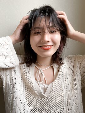 リノショアーズ ショウナン 辻堂店(RinoShores SHONAN) イメチェン小顔前髪外ハネボブ大人可愛いダークアッシュブラウン
