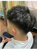 フェードパーマ