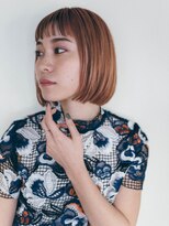 ピズム(PISM)&nbsp;パッツンバングボブ/ペールベージュ/ミニボブ/ベビーバング