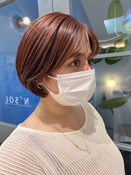 アンソル 戸田店(N'SOL) オレンジピンクカラー