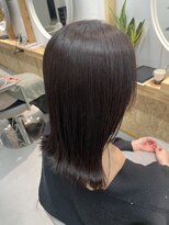 スクリバイタヒエ(SUKURI by tahie)&nbsp;#艶髪カラー　#外ハネボブ