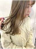ベージュインナーカラー