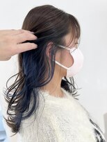 クラリス バイネオ 武蔵小杉(Claris by neo)&nbsp;インナーカラー×濃ブルー