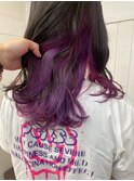インナーカラー/イヤリングカラー/ポイントブリーチ