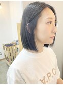 【cuzKLUB】イヤリングカラーブルーボブ【池袋】