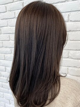 ディフィーノ 青山(DIFINO) 【DIFINO 青山】ミディアム×ブラウンカラー