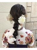 卒業式袴着付け/ヘアセットもお任せください♪