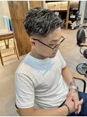 【angelica__macha】メンズ必見!ツイスパ×ハイライト