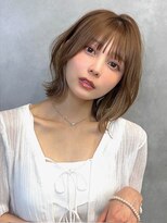 アイユー(ii+U)&nbsp;前髪カット　グレーベージュ　アッシュカラー