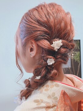 美容室グラード(GRADO) 編みおろし◎
