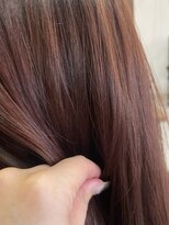 ソーイ(sowi)&nbsp;ブリーチなしピンクブラウン