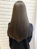 ルノン フィージュ(LUNON fieju)&nbsp;オリーブグレージュ/髪質改善/ブリーチなし/透明感カラー