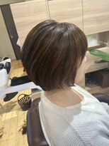 ヘアデザインフルーヴ(hair design fleuve) ショートボブ