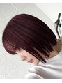 ハウリーヘアアンドスパ(HAURY hair&spa) 『 ワインレッド 』深めの大人可愛いカラー!