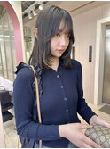 顔まわりレイヤーカット