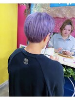 トーク 武庫之荘(TAL'KE)&nbsp;TAL’KE武庫之荘/刈り上げショート×ラベンダー_389