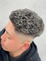 ルースト 西院店(ROOST)&nbsp;極道パーマ×ホワイトハイライト