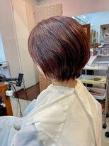 セルボーン&nbsp;レッドブラウン/ショートボブ/