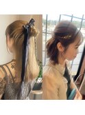 ヘアアレンジ/お呼ばれヘア