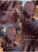 ワインレッド/似合わせ暖色/イエベ秋