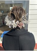 成人式&卒業式ヘアセット★秋山
