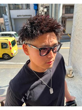 メンズ美容室 タカミ ツイストパーマ